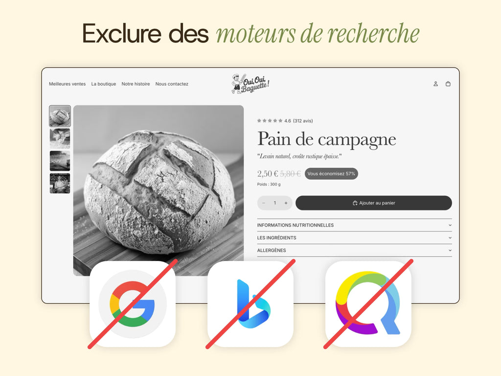 Exclure / Désindexer une page des moteurs de recherche (SEO)