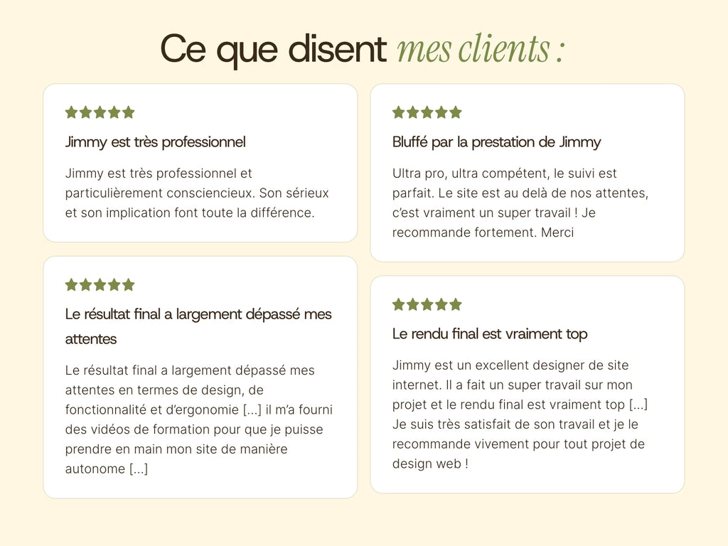 Tableau de caractéristiques produit dynamiques