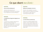 Tableau de caractéristiques produit dynamiques